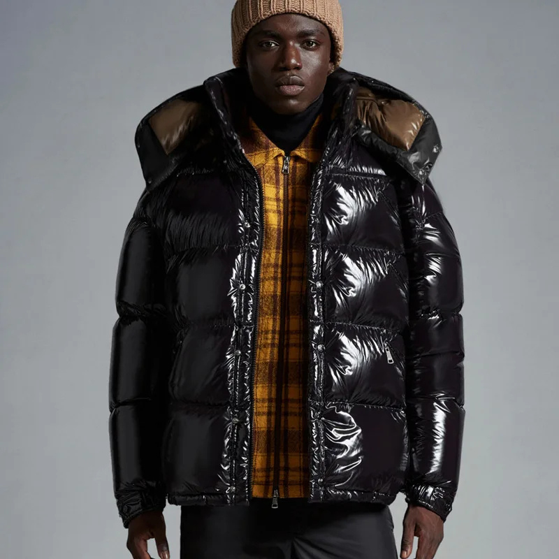 herren-warme-daunenjacke-steppjacke-schwarz