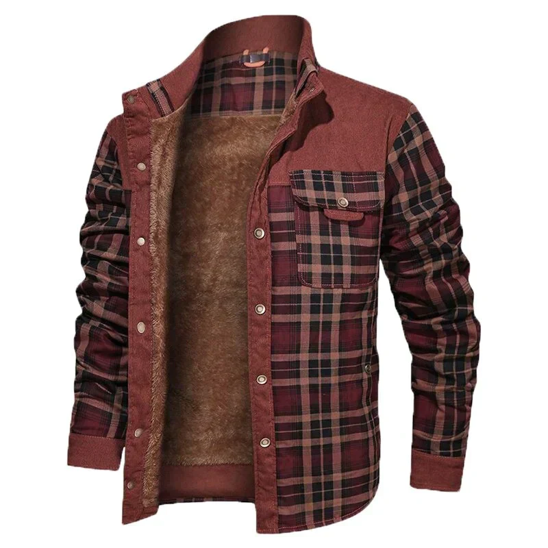 Herren Warme Winterjacke Outdoor