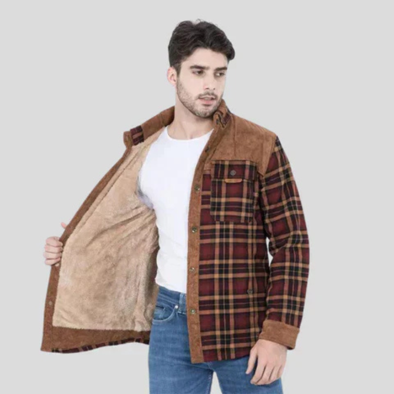 Herren Warme Winterjacke Outdoor