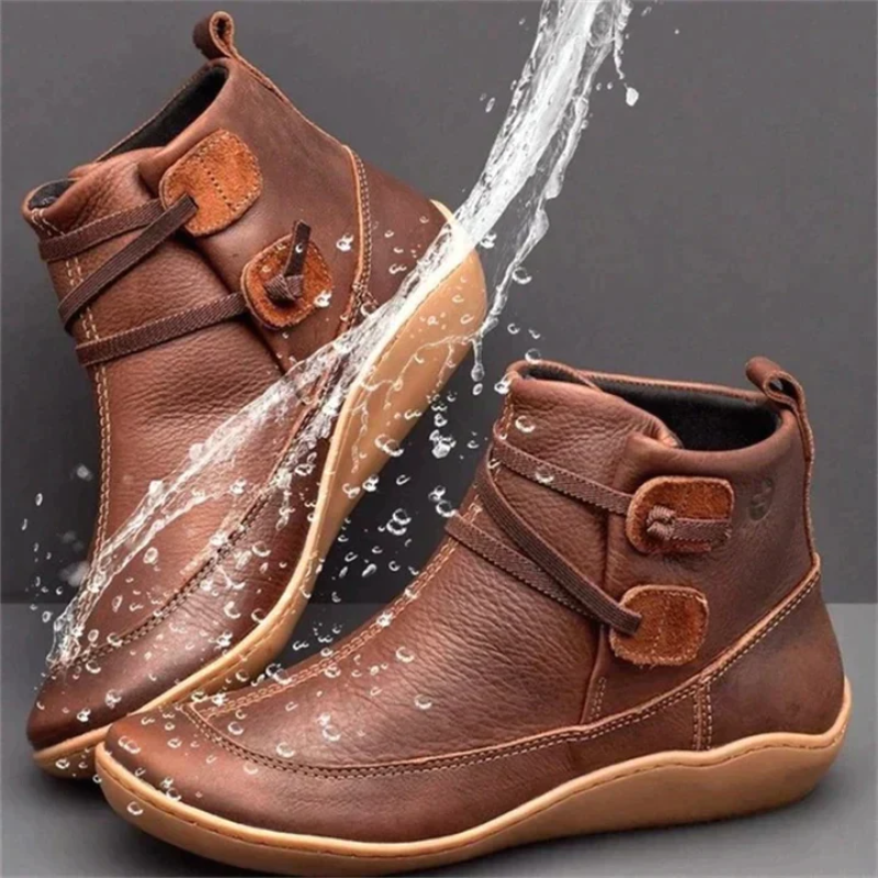 Herren Winter Stiefeletten Braun