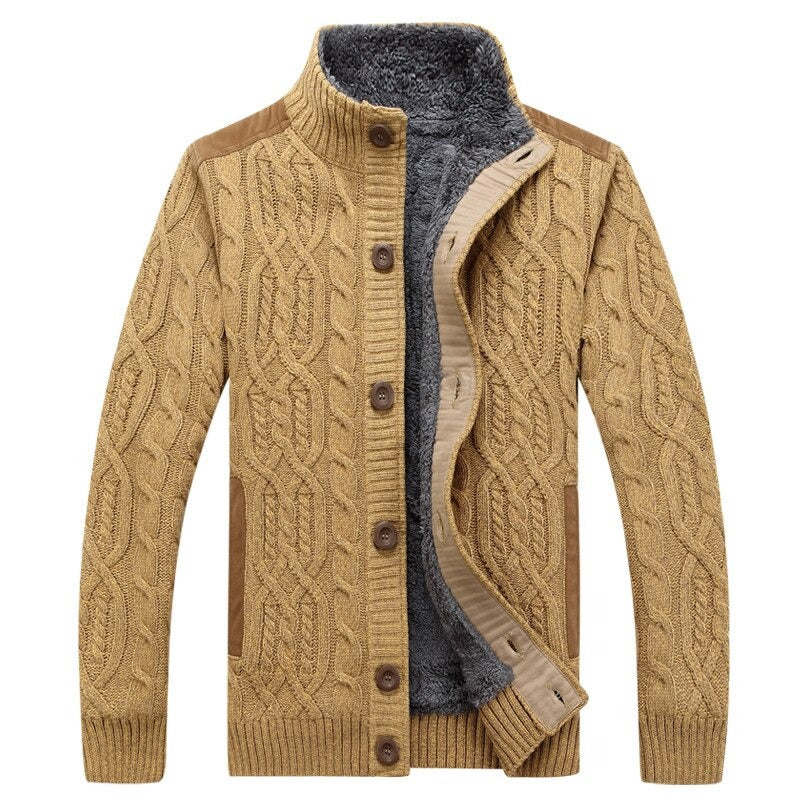 Winter-Strickjacke für Männer