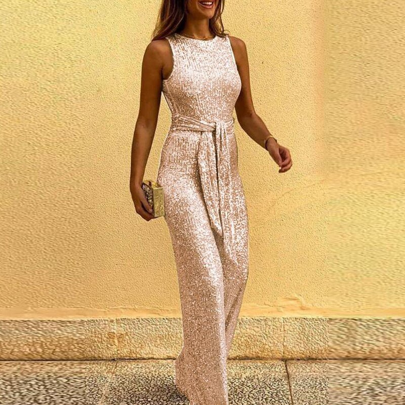 Jumpsuit Damen Festlich Elegant