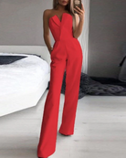Jumpsuit Damen Sommer Schwarz