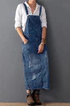 Overall Kleid Lang
