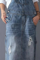 Overall Kleid Lang