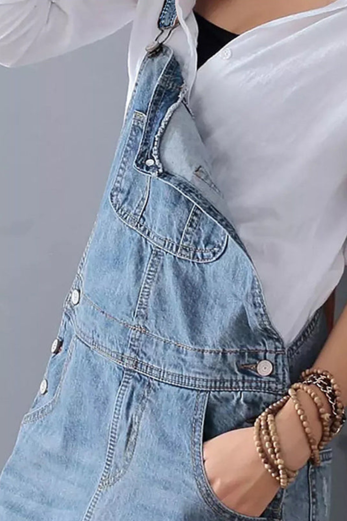 Overall Kleid Lang