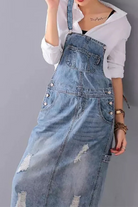 Overall Kleid Lang