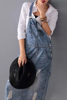 Overall Kleid Lang