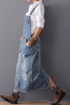 Overall Kleid Lang