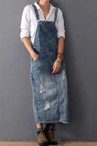 Overall Kleid Lang