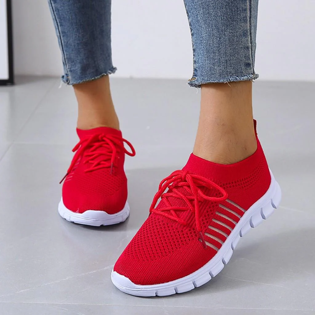 Schwarze Sneaker Damen Turnschuhe