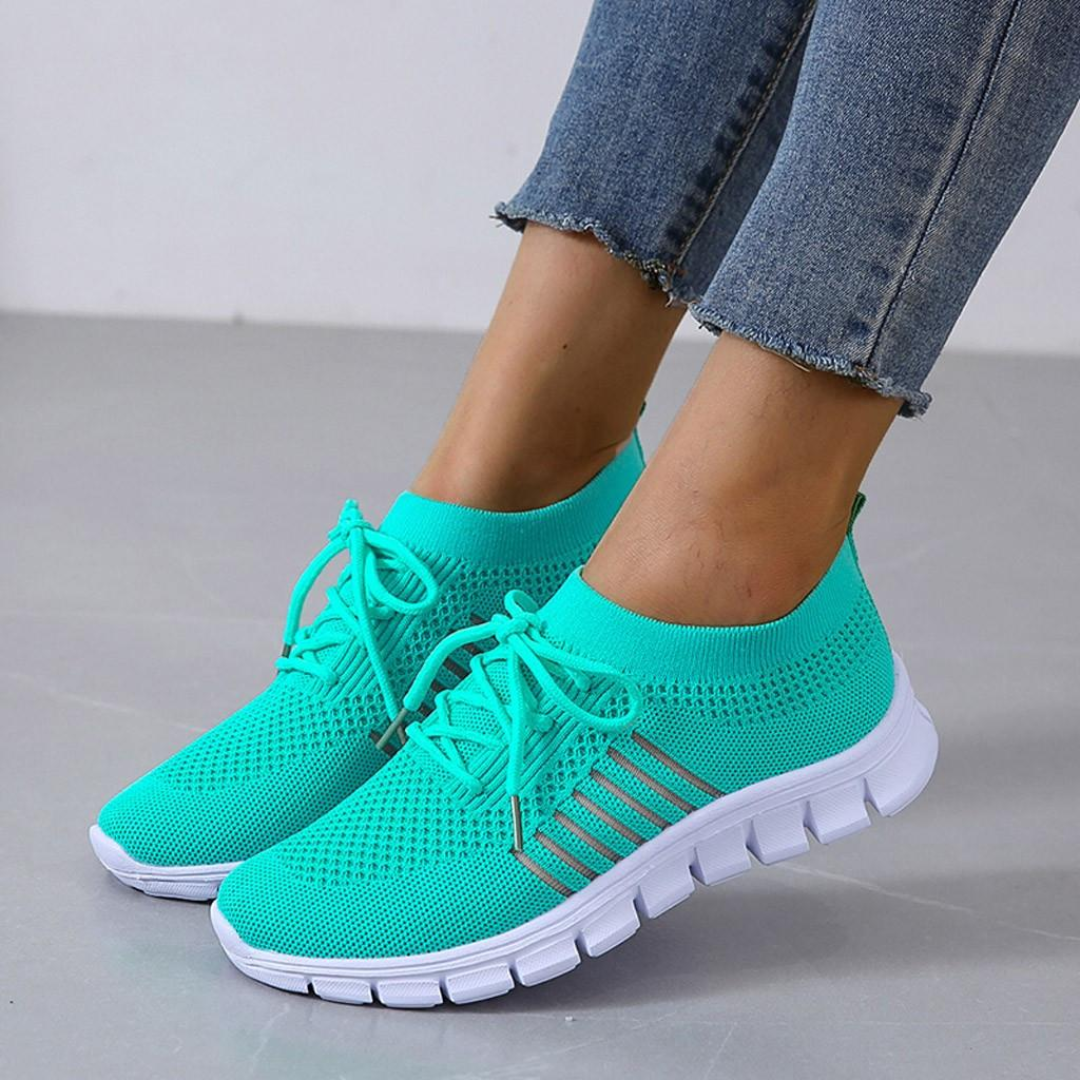 Schwarze Sneaker Damen Turnschuhe