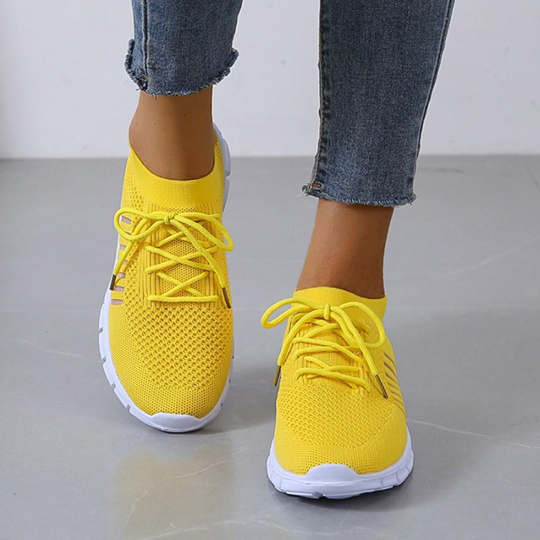 Schwarze Sneaker Damen Turnschuhe